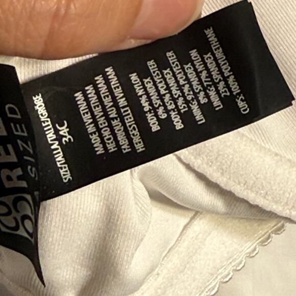 Coco Reef animal print Mesh Underwire Bra-Sized Tankini Top 34C - Picture 10 of 11